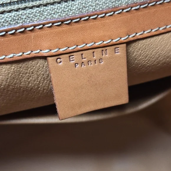 CELINE MACADAM TOTE IN BROWN - Picture 12 of 15